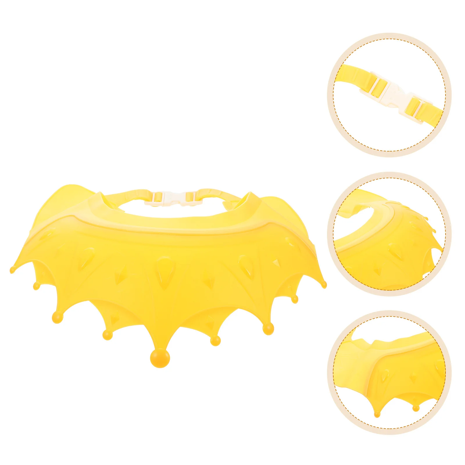 

Детская шапочка для купания, регулируемая водонепроницаемая детская шапочка для мытья волос, милая шапочка для душа для шампуня, стрижки, защита от солнца, детские шапочки для мытья волос