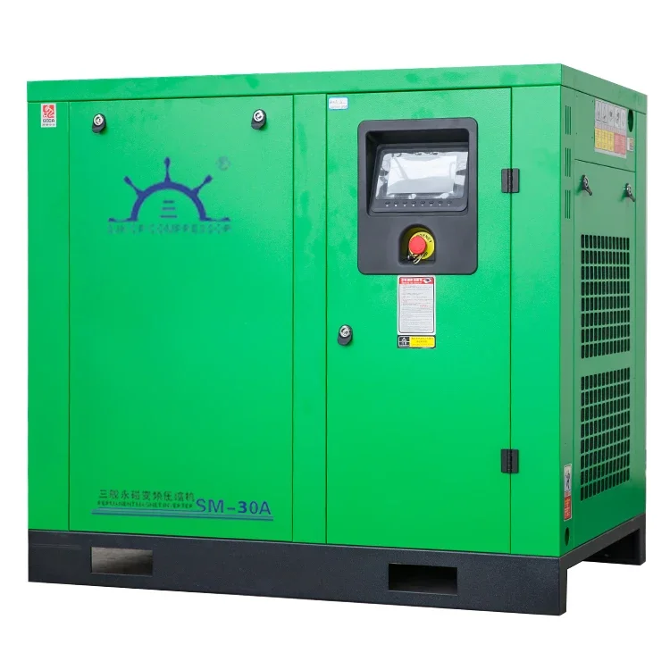 Higher Efficiency 415v  Permanent Magnet Air Compressor 12.5bar High Pressure Air Compressor