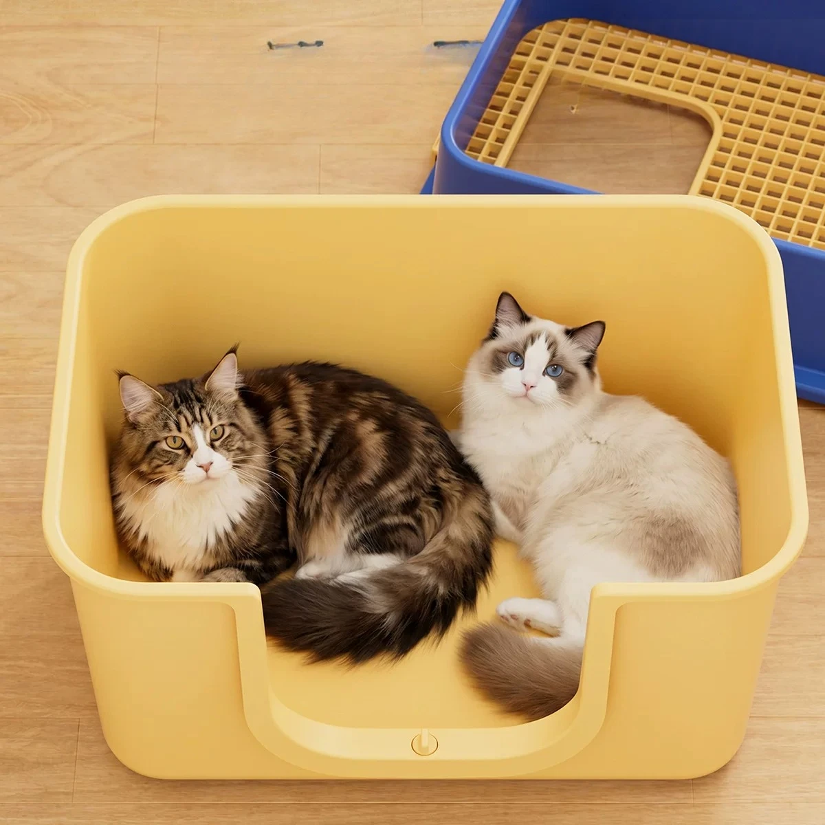 Training Extra Large Litter Box Defecation Luxury Sandbox Side Litter Box Castle For Cats Gato Accesorios Household Products