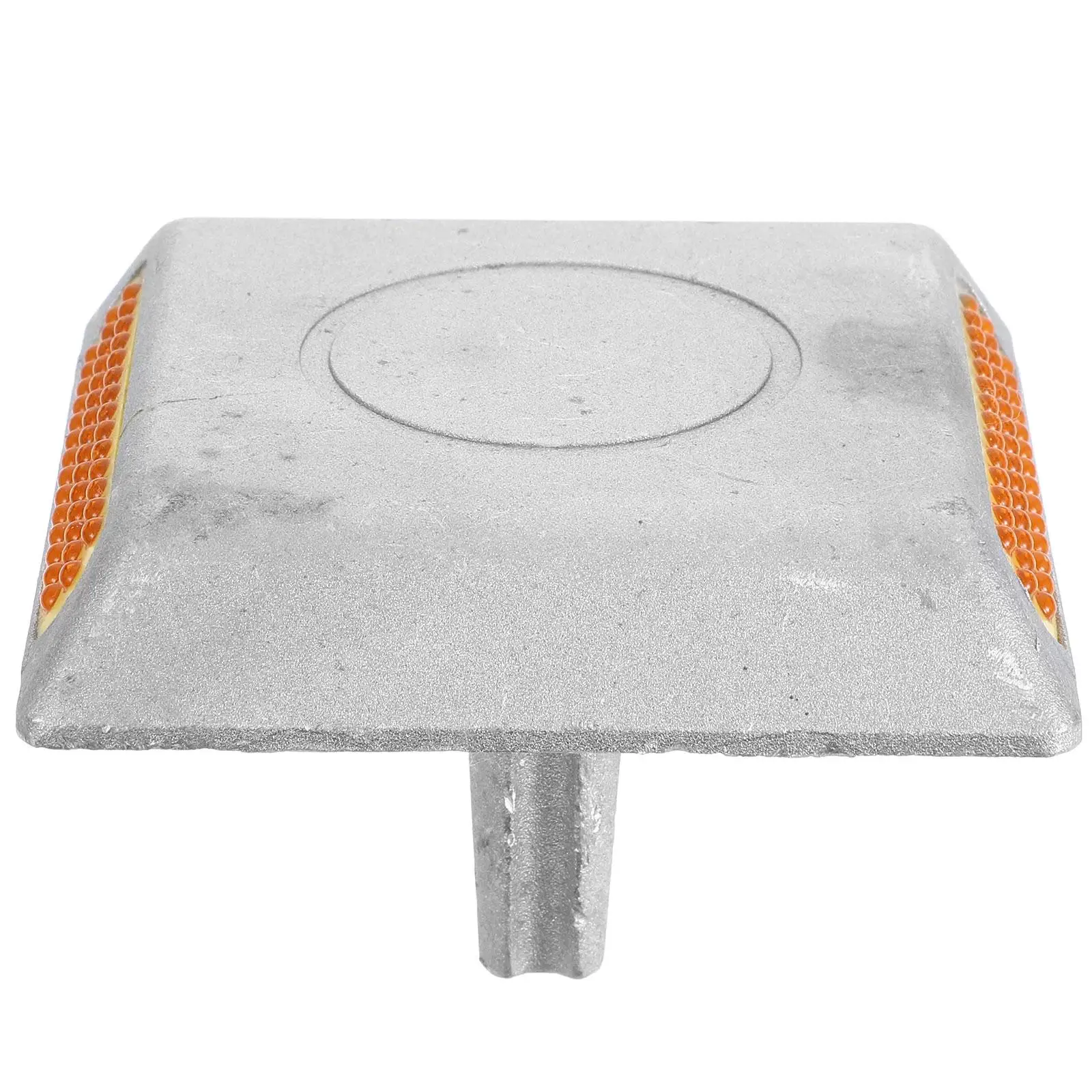 

Aluminum Reflective Markers Durable Night Visibility Highway Driveway Safety Reflectors Reflective Markers Install