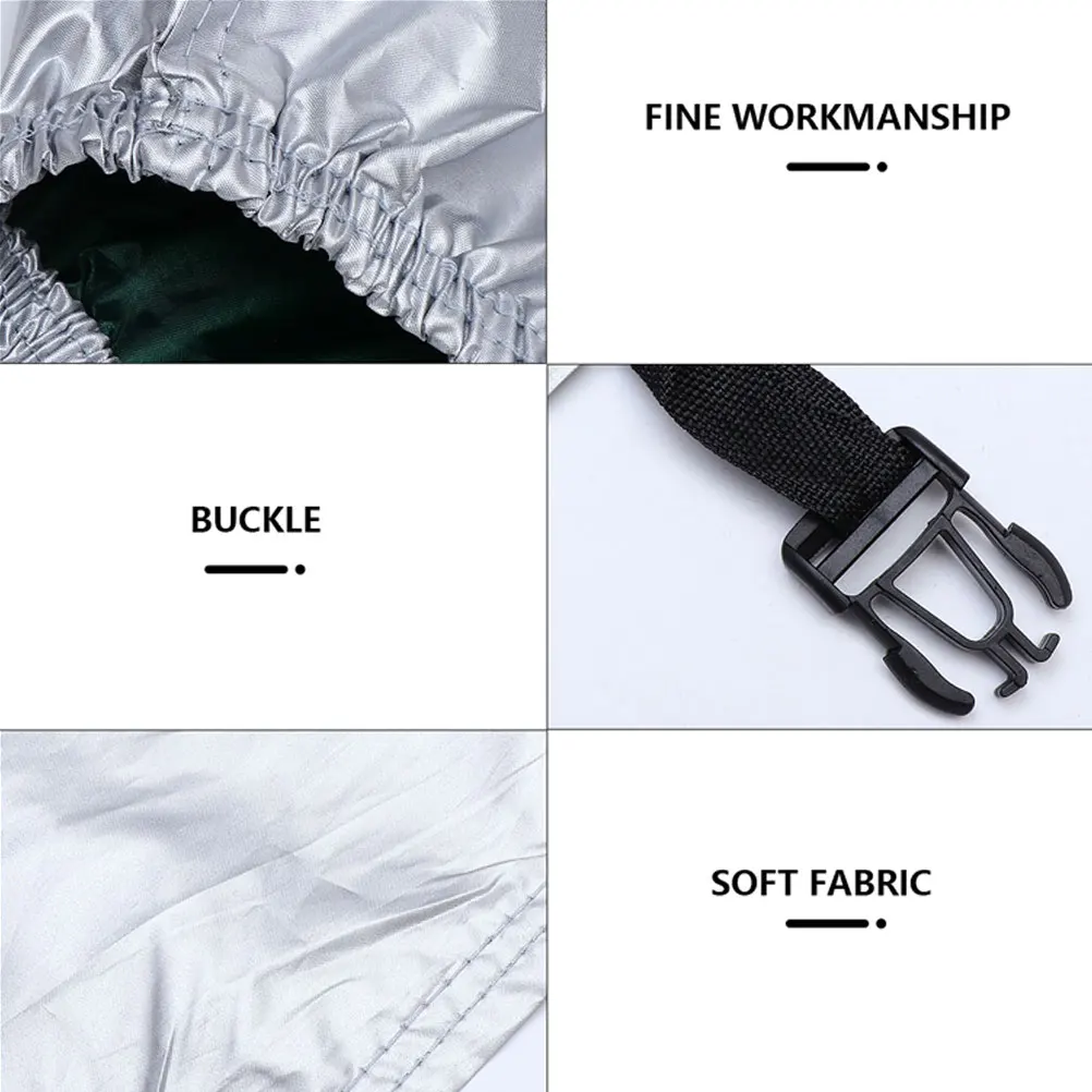 

Bike Cover Motorcycle Jacket Rain Protection Water Proof Silver Tarp Waterproof Motorbike Covers Dust Fitness