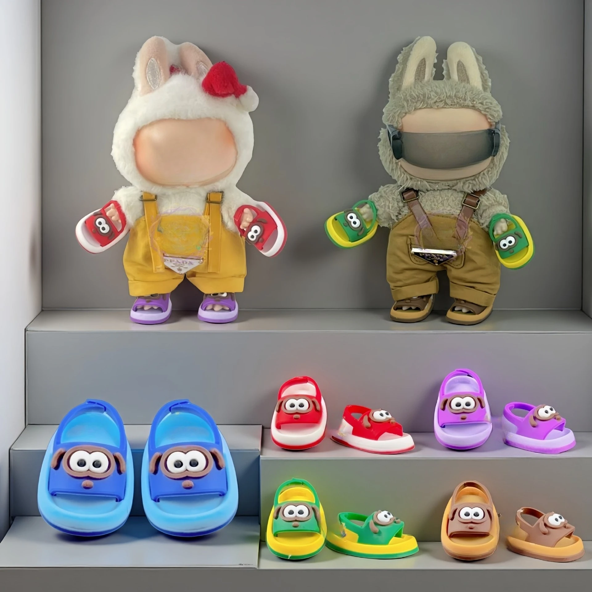 

Llababa Shoes, 3.5cm Doll Shoes for 17cm Plush Doll ,Christmas Gift, Toys and Hobbies