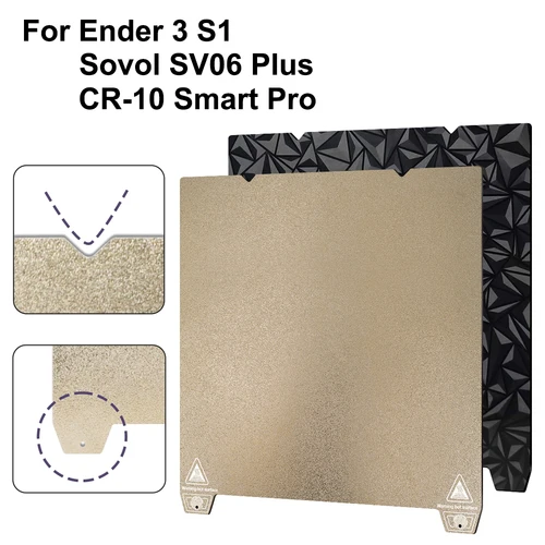 PEO Ender 3 S1 PLUS Sovol sv06 Plus CR-10 스마트 프로 빌드 플레이트, PEI 베드 빌드, 인쇄 플랫폼 보드, 235x235mm, 310x315mm