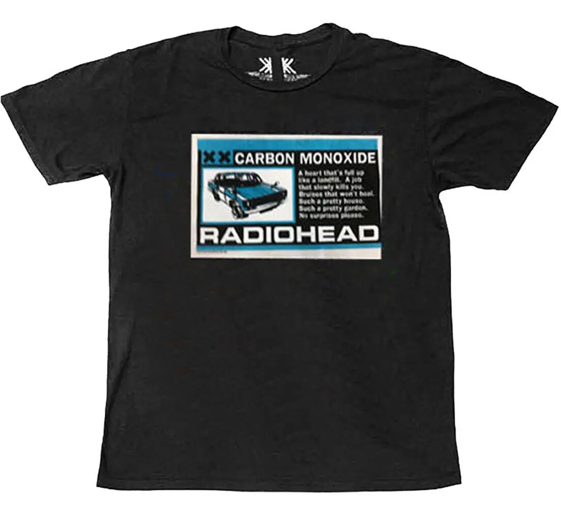 Radiohead - Carbon Patch - Black 100% Organic Cotton t-shirt