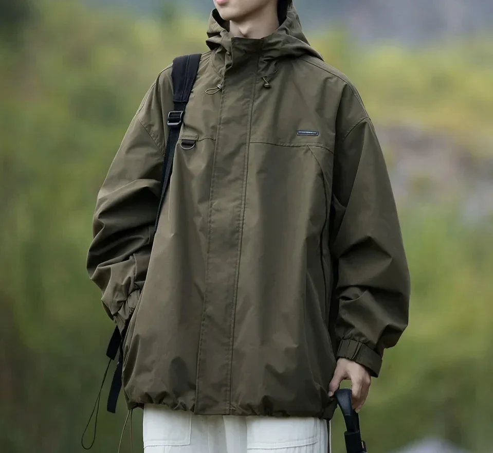 

New autumn men's zipper jacket for outdoor sports