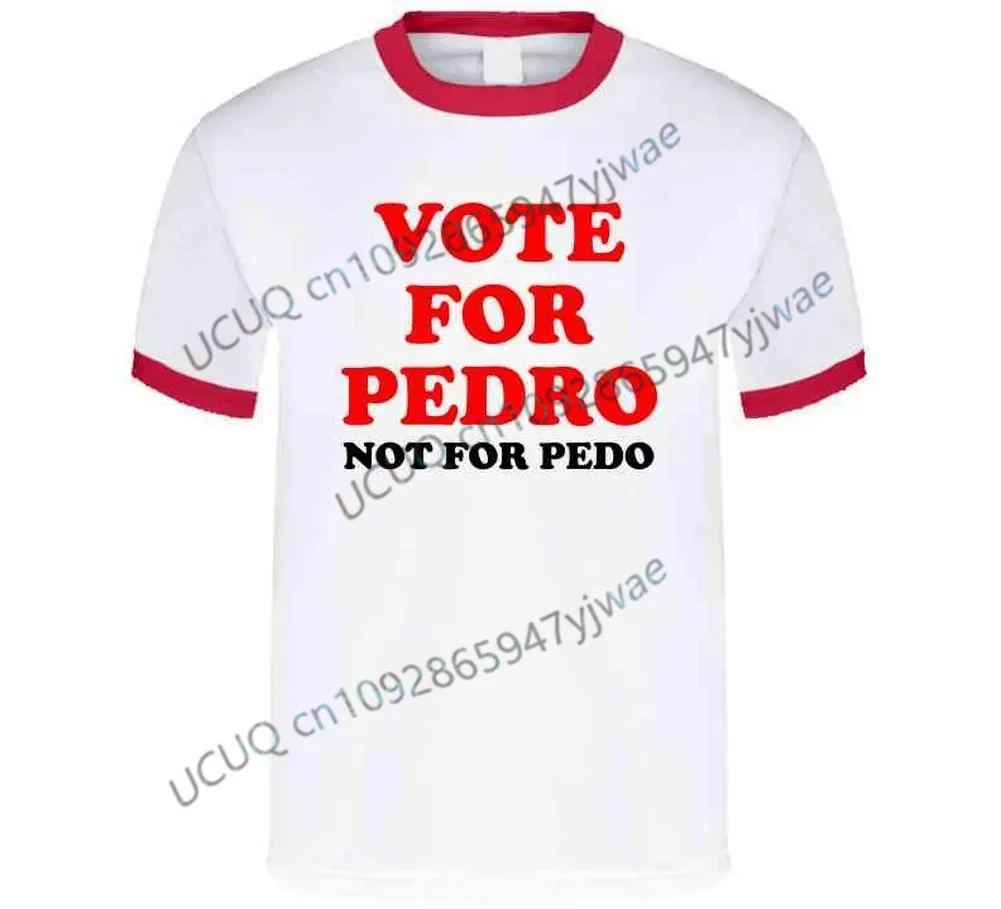 Napoleon Dynamite Vote For Pedro Unisex TShirt Casual Simple Short Sleeved Fashionable Streetwear Summer Women Men's T-Shirt - view 6