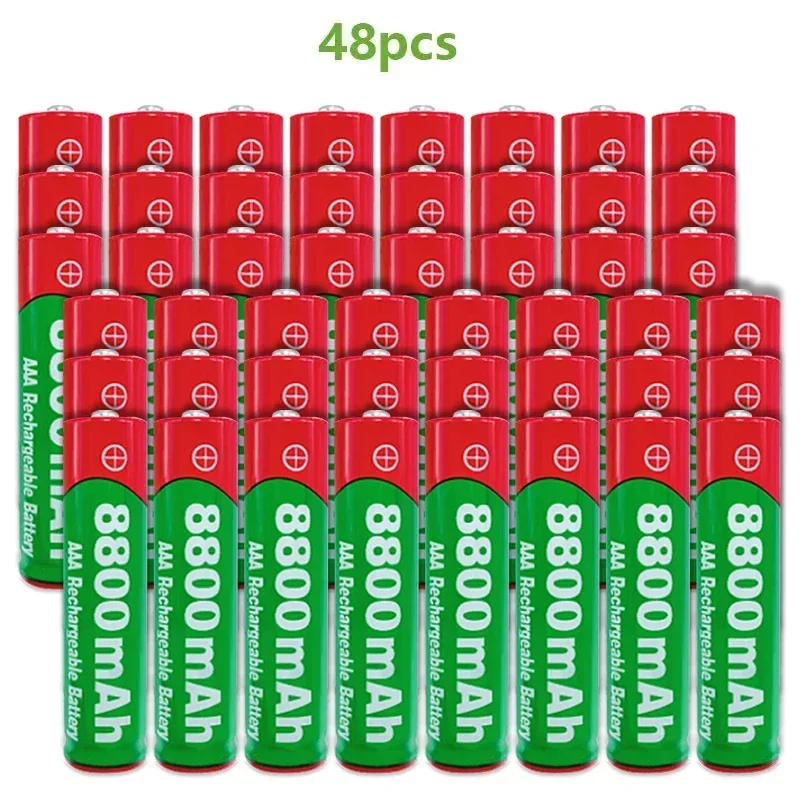 

AAA1.5V Battery 8800mAh Rechargeable Battery Lithium Ion 1.5 V AAA Battery for Clocks Mice Computers Toys So on + Free Shipping