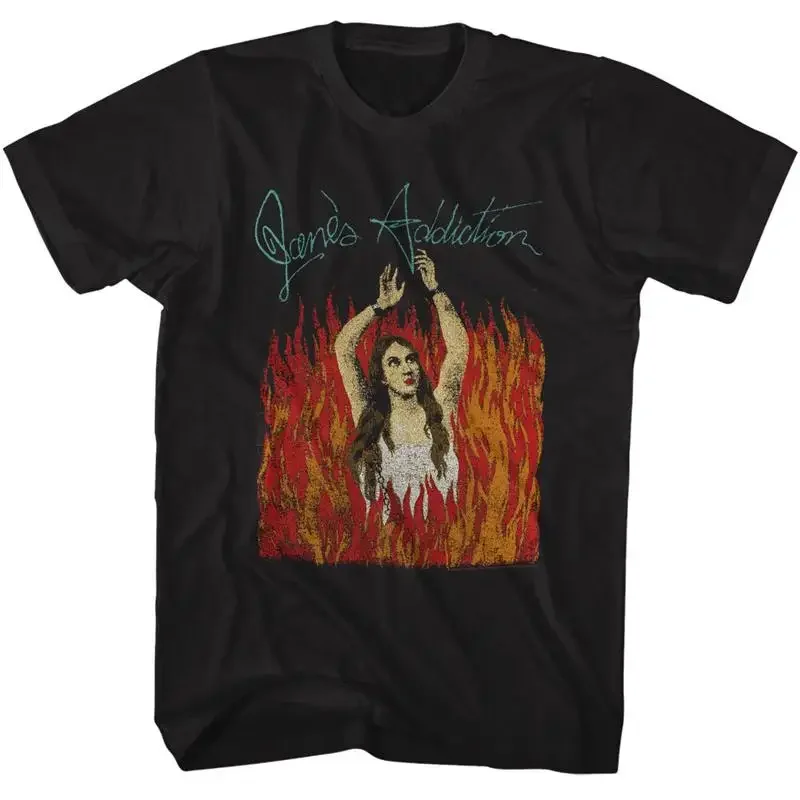 Camiseta para hombre de la banda de rock alternativo Jane's Addiction El Ritual De Lo Habitual 1989