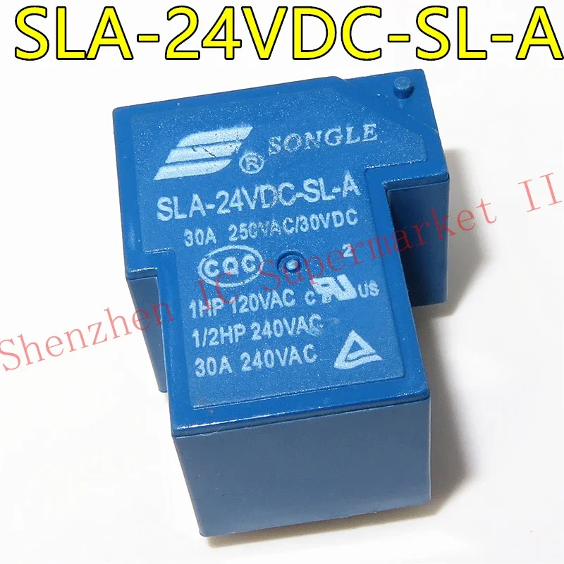 SLA-24VDC-SL-A 5pins or 4pins 24V 30A