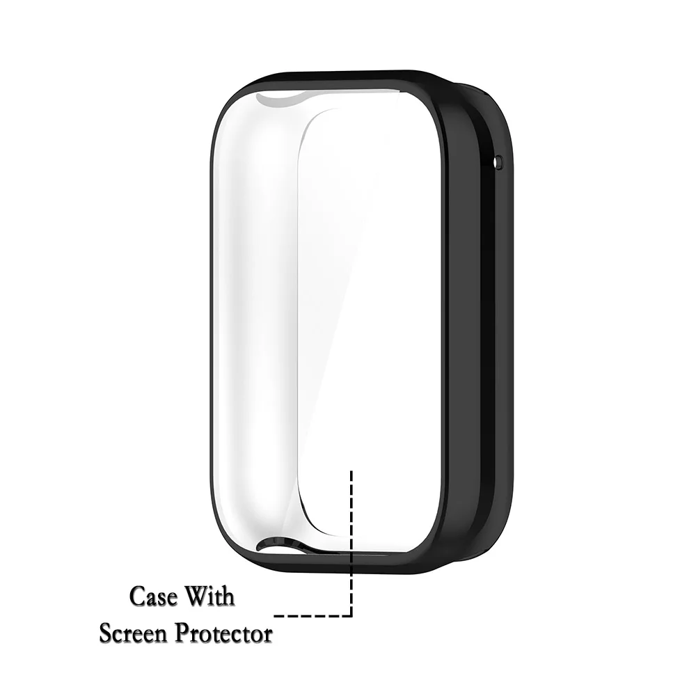 Мягкий чехол из ТПУ для Xiaomi Band 9pro, защитный чехол с полным покрытием, защитный экран, украшение для часов