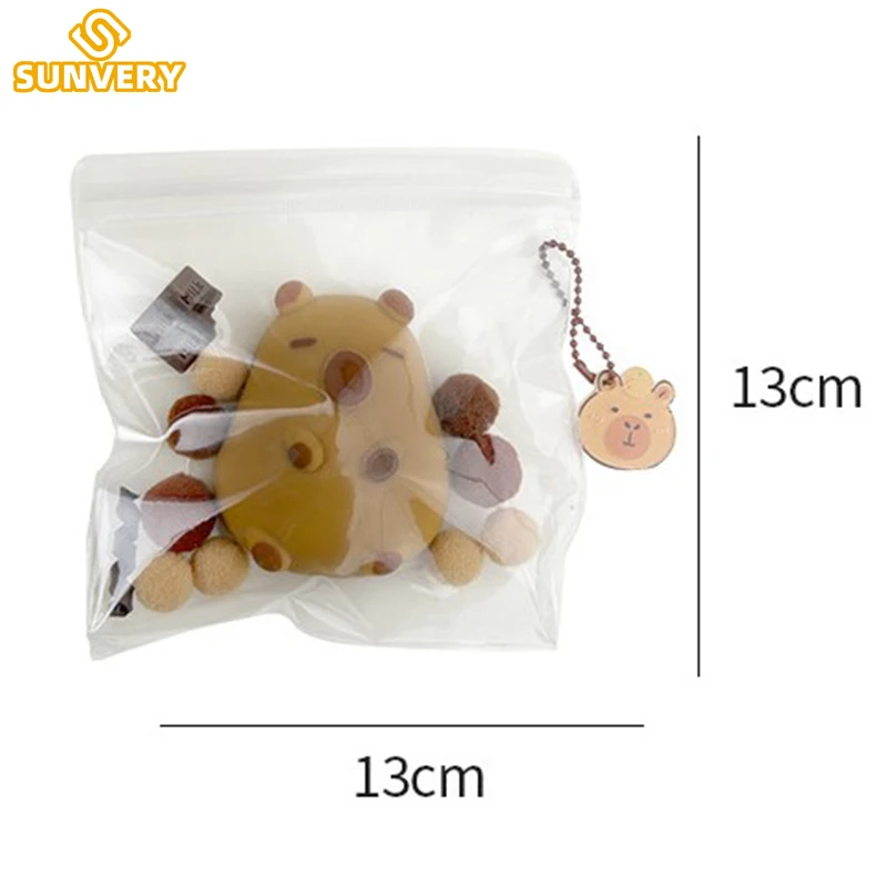 Capybara Squishy Toy Slow Rebound Cute Brown Bear Animal Stress Relief Fidget Sensory Toys for Kids Adults Decompression Gift