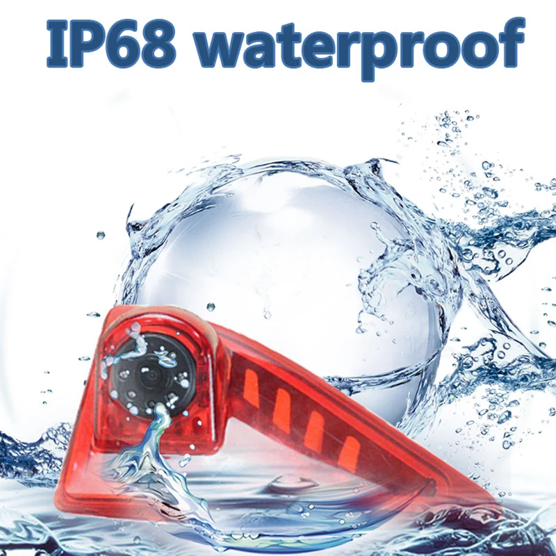 5 Inch Car TFT LCD Monitor with Suction Cup and Bracket,With Brake Light Camera For Nissan NV400 Renault Master 3 Opel Movano