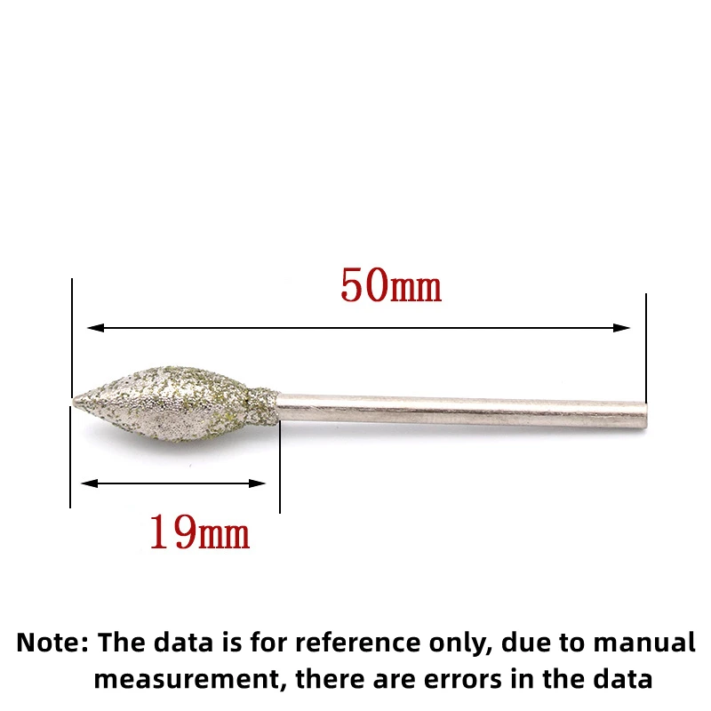 2.35/3mm Shank Burrs Grinding Bits For Metal Stone Jade Engraving Carving Tools
