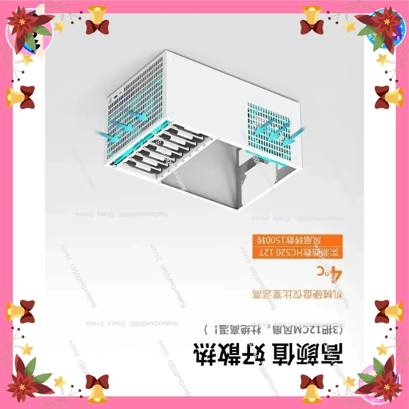 

B8 8 Bay Hot Swap Chassis ATX Power Supply NAS Server Case Full Height Silent Workstation Case