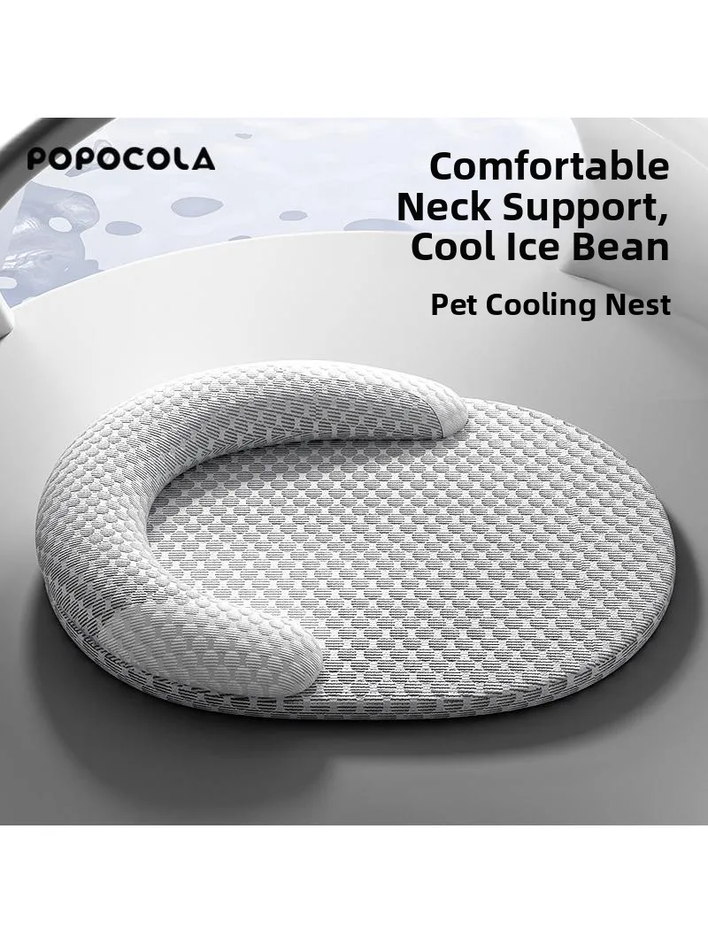 

Removable Washable Pet Bed Mat Breathable Cool Feeling Doggy Bed Nest Summer Cooling Pad All Seasons Pet Home Comforter