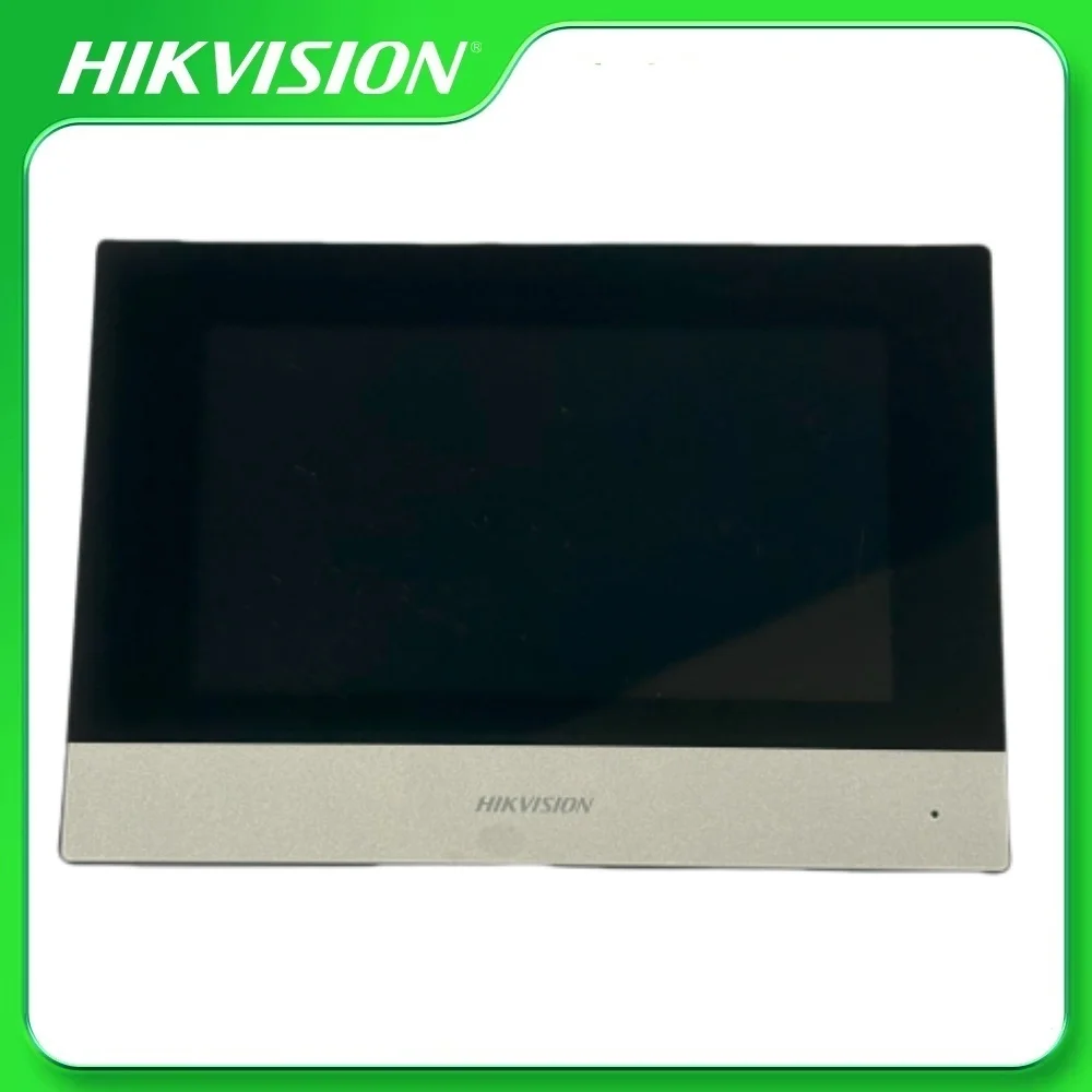 

Hikvision DS-KH6320-WTE1 KH6 Series IP-Based Indoor Station 7-inch TFT Touch Screen 1024 × 600 Resolution Convenient Hik-Connect