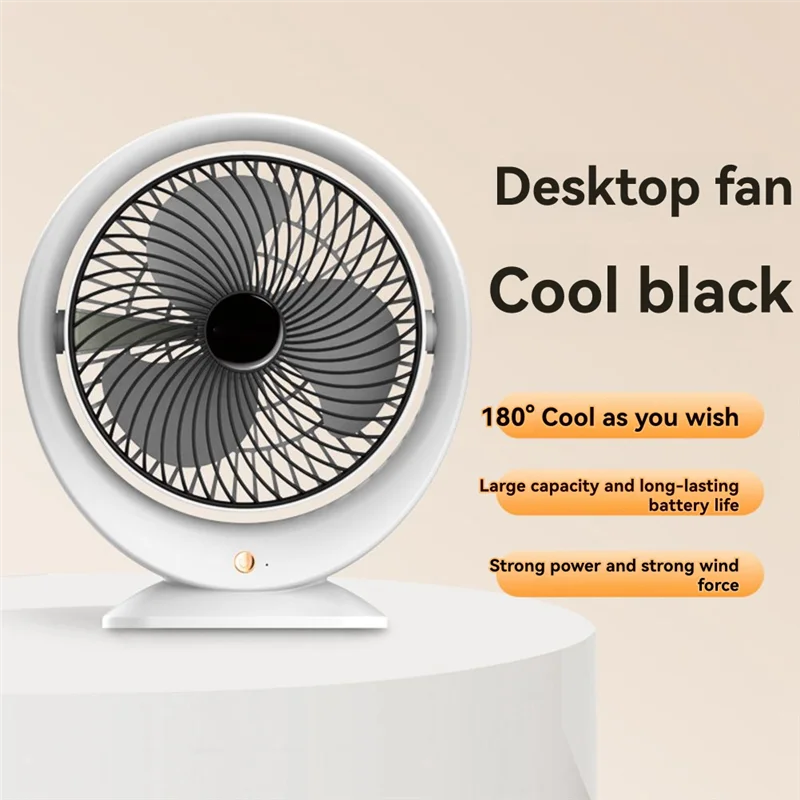 A91P Portable Small Fan Desktop USB Fan Home Dormitory High Wind Power