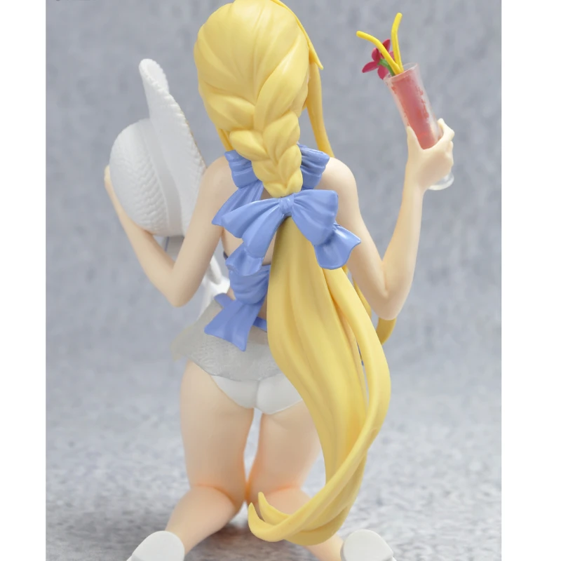 In Stock Original Bandai BANPRESTO EXQ Alice Synthesis Thirty Swimwear Action Figure Animation Toy Gift Model Collector Anime