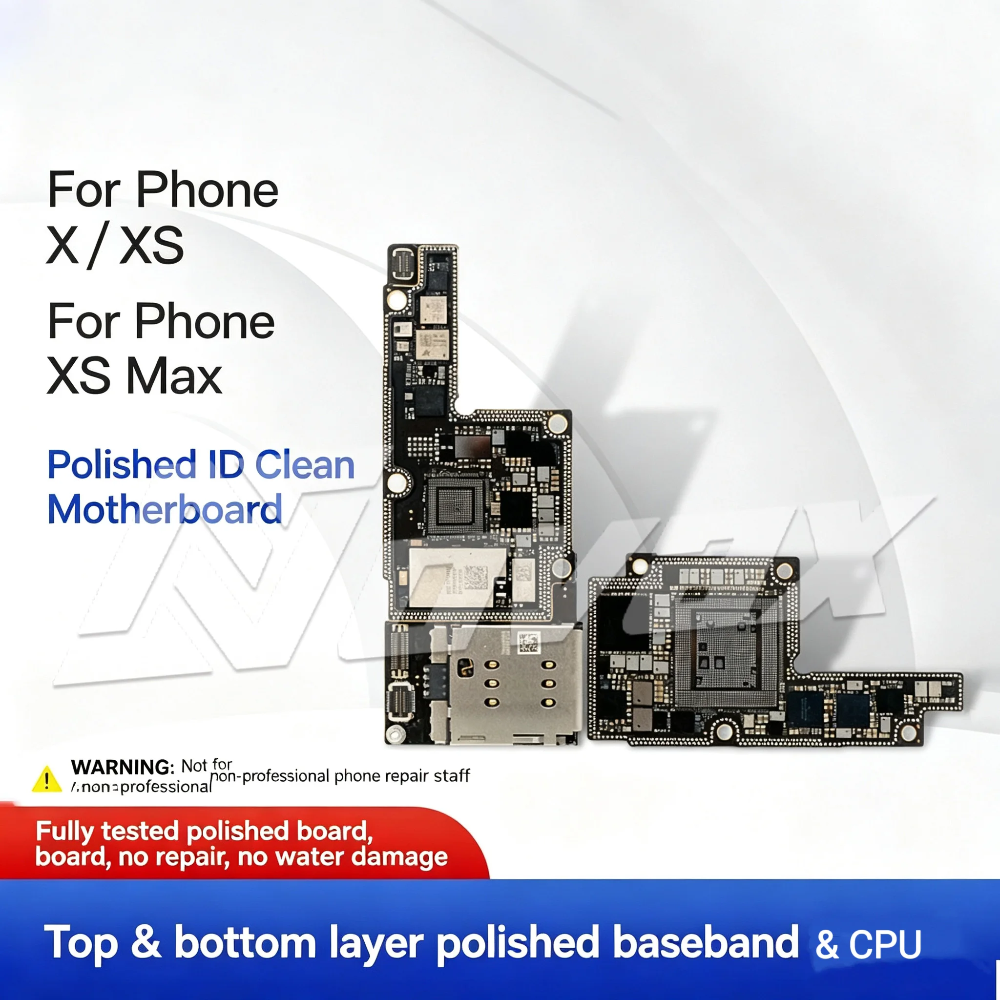 CNC board CUT For IPhoneX XS Logic Board Polishing XR  CPU AP RF Switching Baseband Cutting  XSM Repair Motherboard