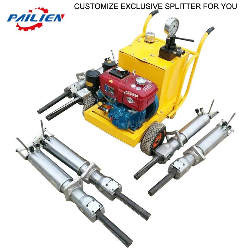 Pailien Diesel Drive and Electric Demolition Hydraulic Rock splitting machine