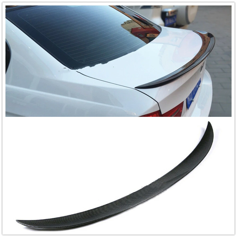 

Carbon Fiber Car Rear Spoiler Wing Lip Upper Decklid Trunk For BMW 3 Series E90 Sedan & M Series E90 M3 2005-2011 P Style