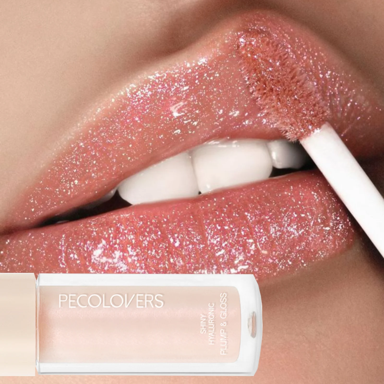 قطعة واحدة ملمع شفاه مرطب يدوم طويلاً، لامع ناعم، لامع، لون عالي، أحمر شفاه غير لاصق، سلسلة هدايا مثالية للعطلات #1