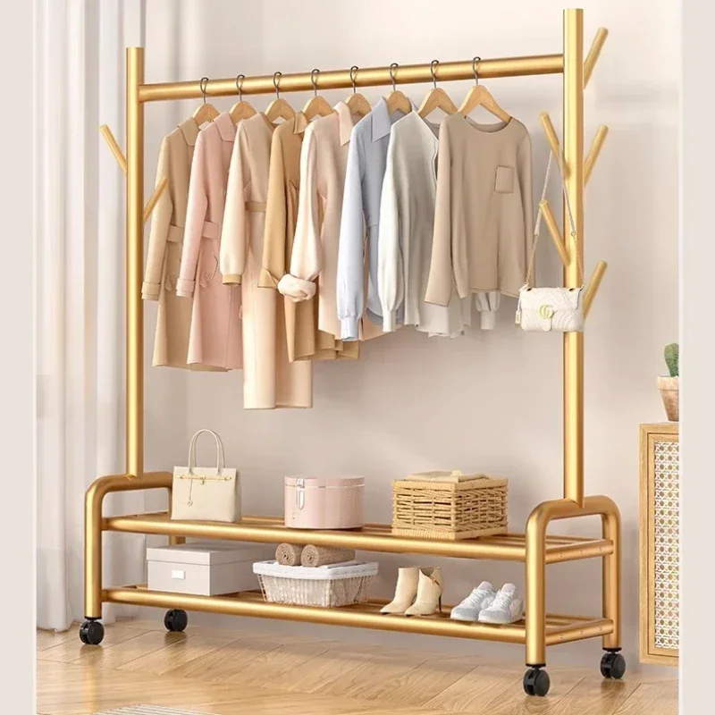 Modern Metal Standing Hanger Clothes Salon Display Rack Living Room Nordic Clothing Organizer Sofy Do Salonu Furniture