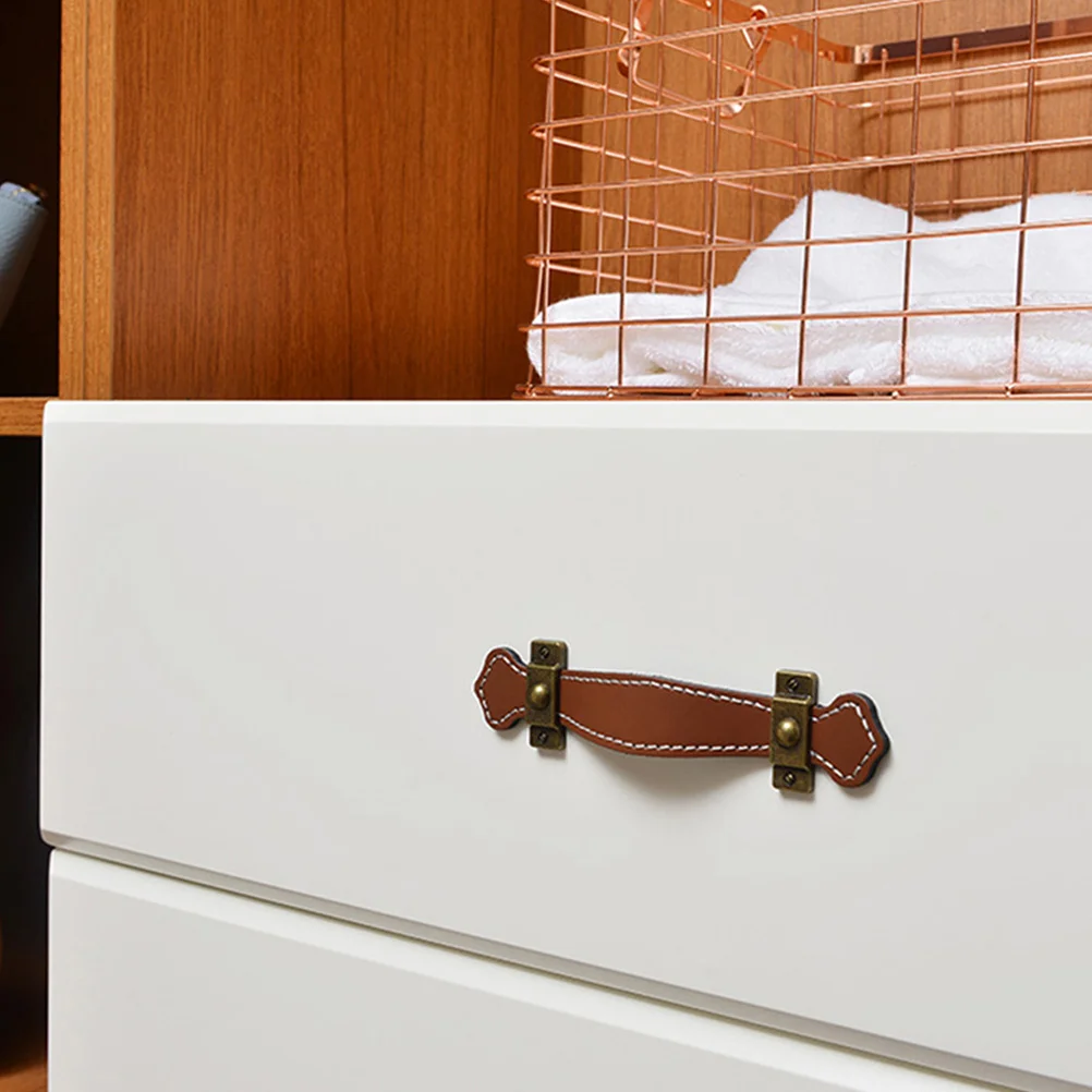 

6Pcs Drawer Knobs Cabinet Handles Premium Door Pulls Easy Install for Cupboard Dresser Trunk Decorative Hardware