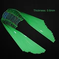 3 pieces green