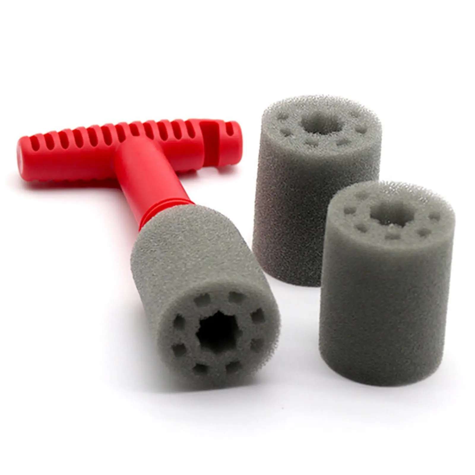 Lug Nut Cleaning Brush Professional Soft Recessed Sponge Head Wheel Hub Cleaning Tool for Automotive