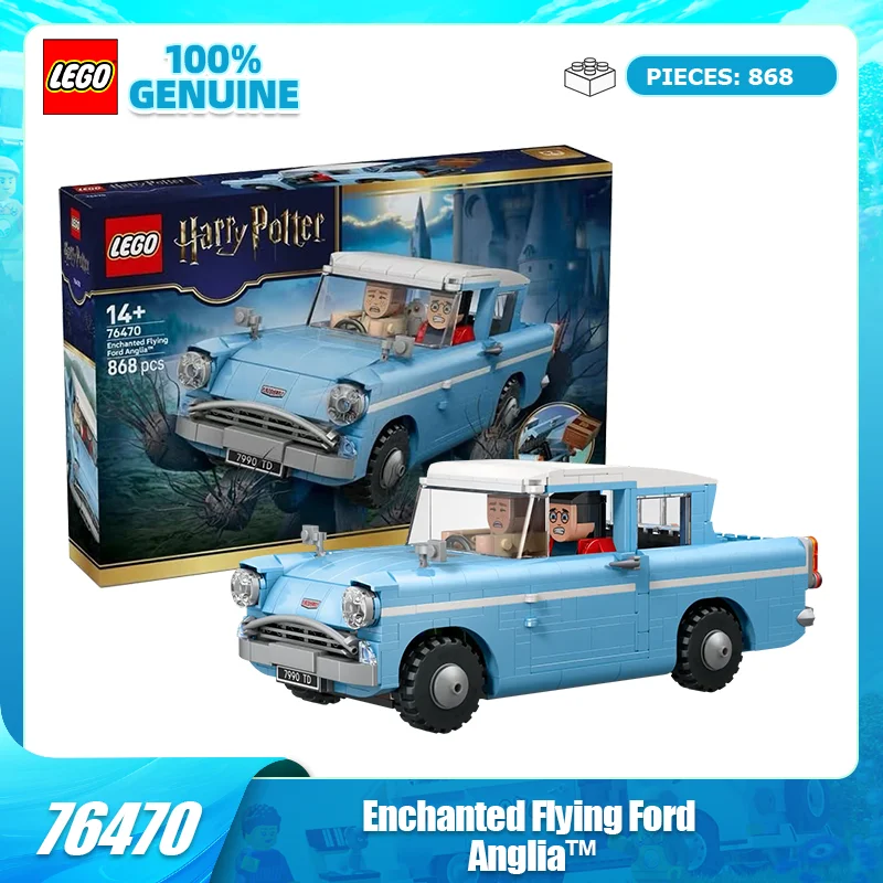 

LEGO Building Blocks Harry Potter 76470 Magic Ford Racing Car Children's Splicing Toy Birthday Gift