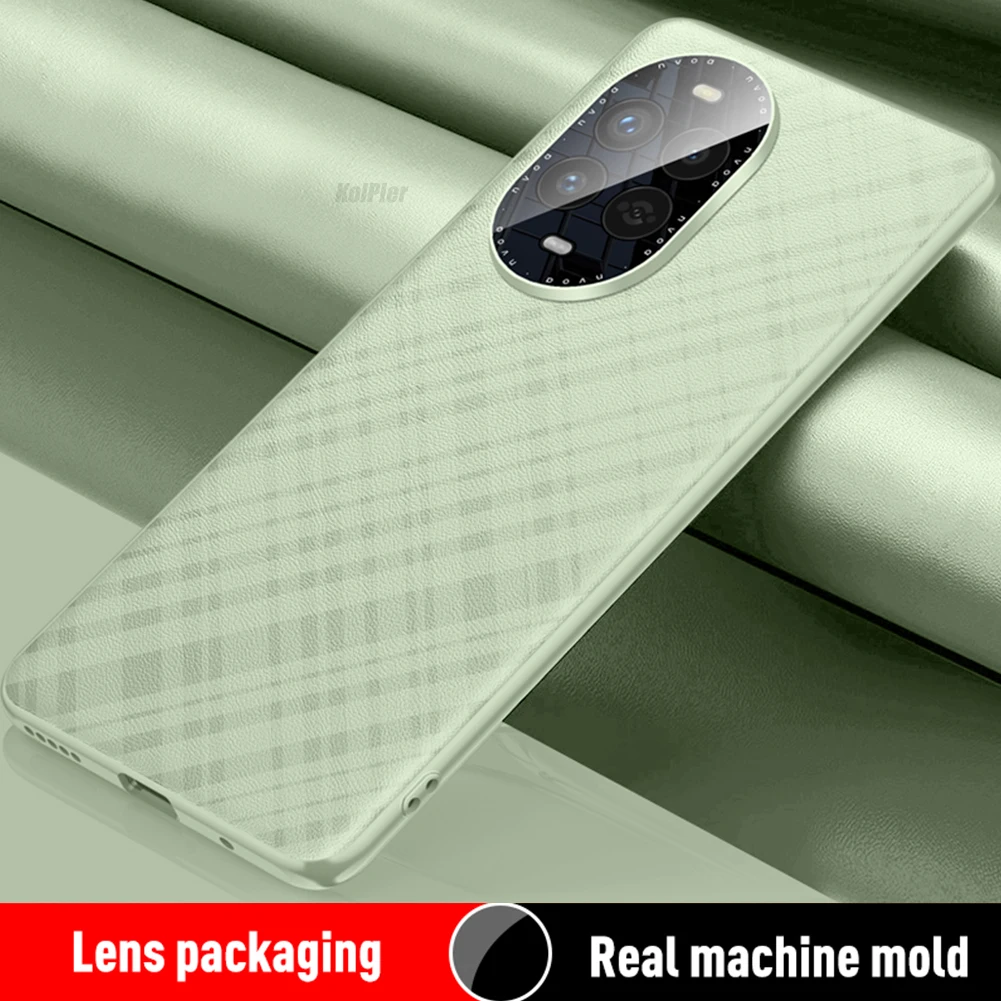 

Case For HUAWEI NOVA 13 PRO / NOVA13 Luxury PU leather Cases Hard Shockproof Back Cover For NOVA13PRO Original Skin Hull Coque