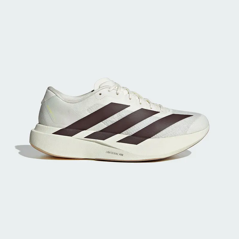 adidas menss Adizero Evo SL Running Shoes KK1348 Off White Shadow Brown 100% Authentic
