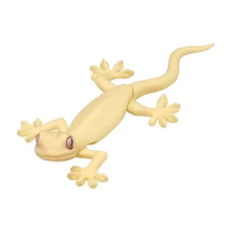 Original KITAN CLUB Lizard Gecko Gashapon Qversion Movable Fridge Magnet Animal Anime Action Figure Model Toy Gift Collection