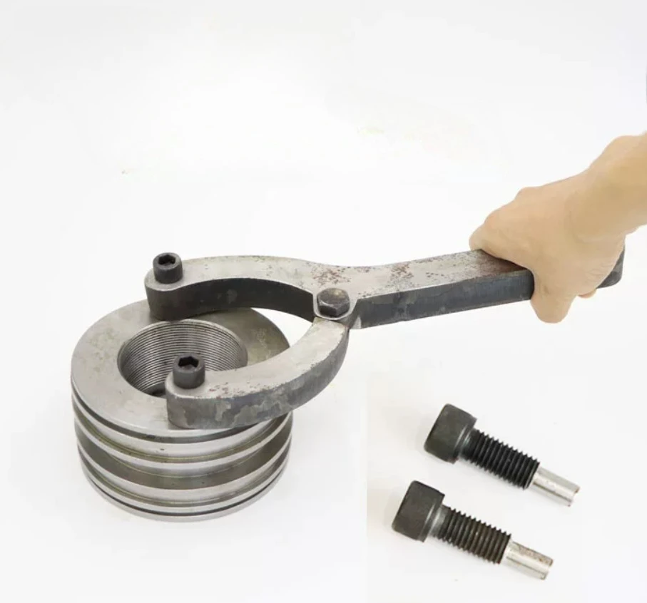 

Hydraulic Cylinder Wrench Gland Nut Wrench Impact Resistant for Repair Tool for Cylinder Removal Piston, Oil Seal Wrench