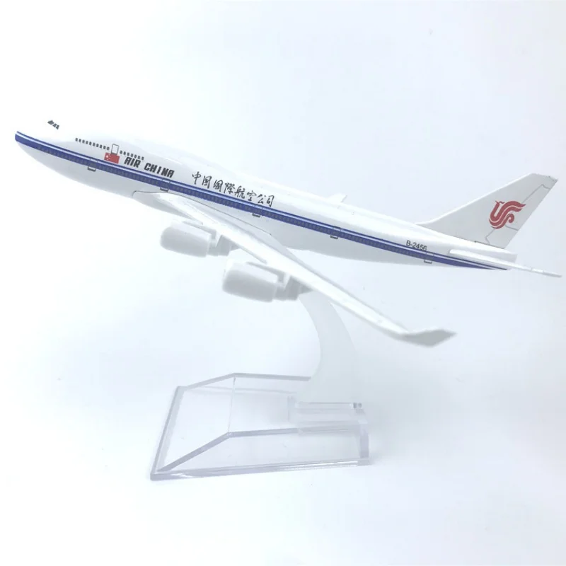 

1/400 Scale Aircraft Alloy B747 Air China Plane Model 16cm Diecast Airplane Toy Miniature Model Kids Birthday Gifts Collection