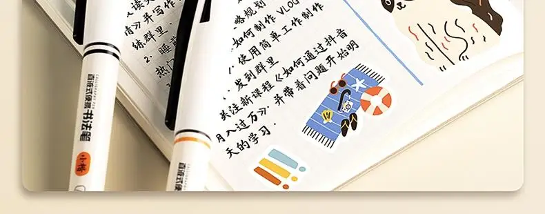 1/2/3PC Gerade flüssige Tinte Kalligraphie Pinsel Stift Für Manga, Zeichnung, Professionelle, Künstler Hand Schriftzug Stift Skizzieren Schreiben – Detail 14
