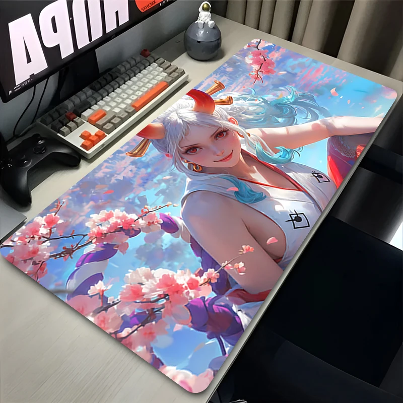 

Mouse Pad Xxl Large Gaming Computer Keyboard NonSlip Rubber Carpet One Piece Yamato Desk Mat Pc Accessories Gamer Mousepad