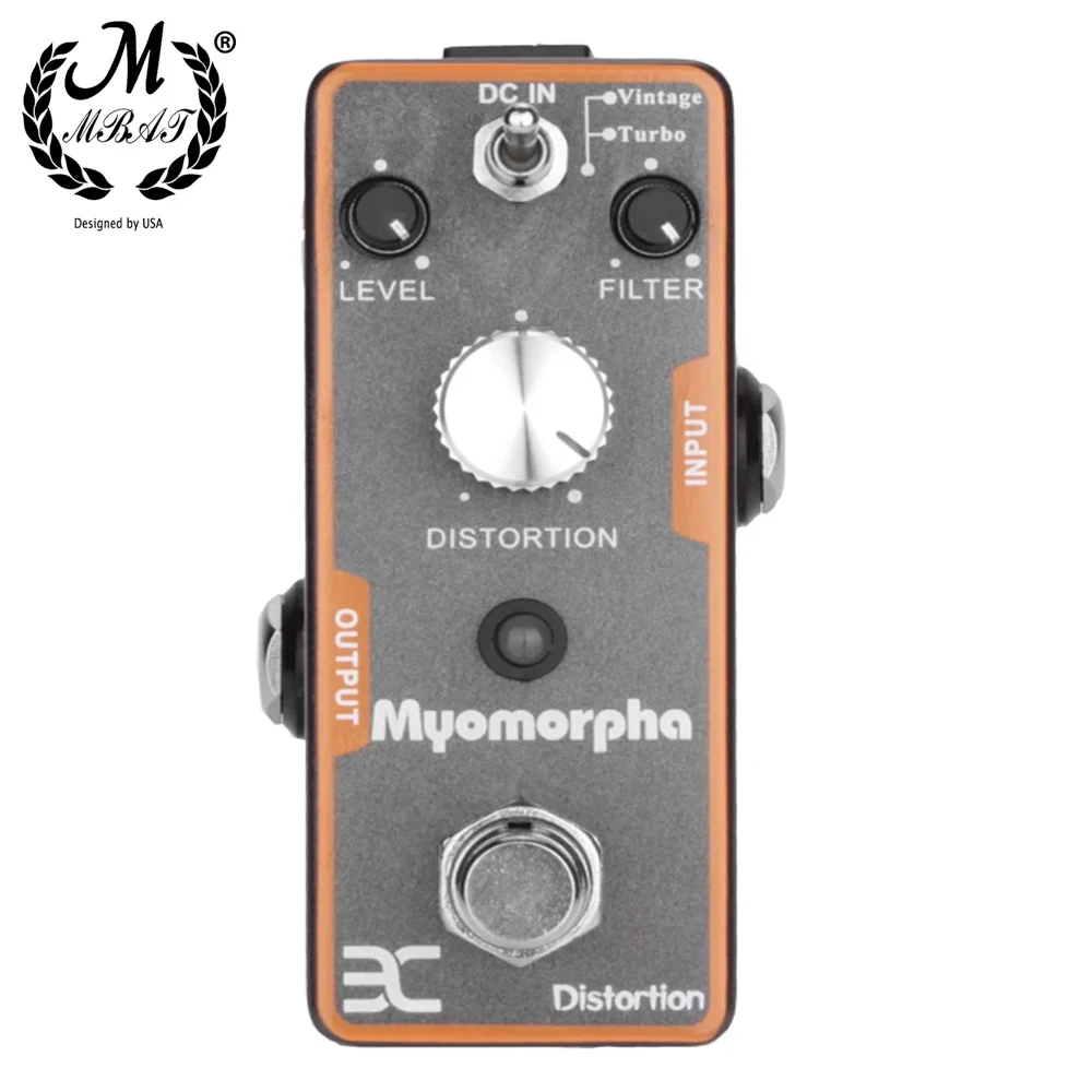 

Myomorpha Rat Distortion Electric Guitar Effect Mini Single Effect Pedal Classical RAT Tone Effect Guitar Parts
