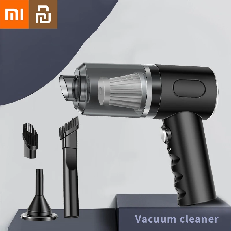 Xiaomi Youpin Car Vacuum Cleaner Wireless USB Charging Strong Suction Portable Handheld Mini Powerful Air Cleaning Machine Home