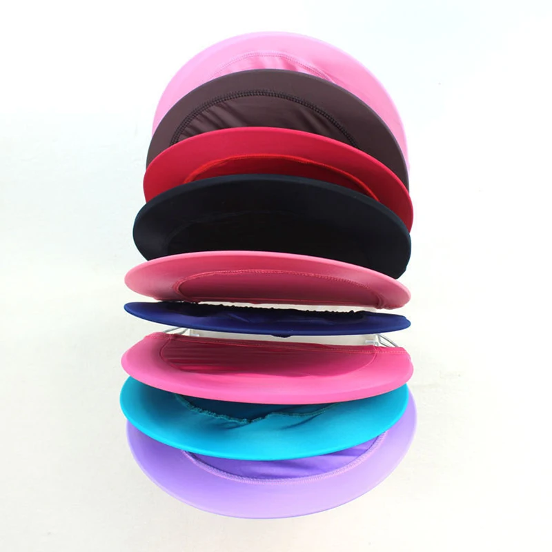 Ultra Thin Bathing Caps Free Size Comfortable Swimming Caps For Men Women Elastic Nylon Ear Protection Long Hair Swimming Hat