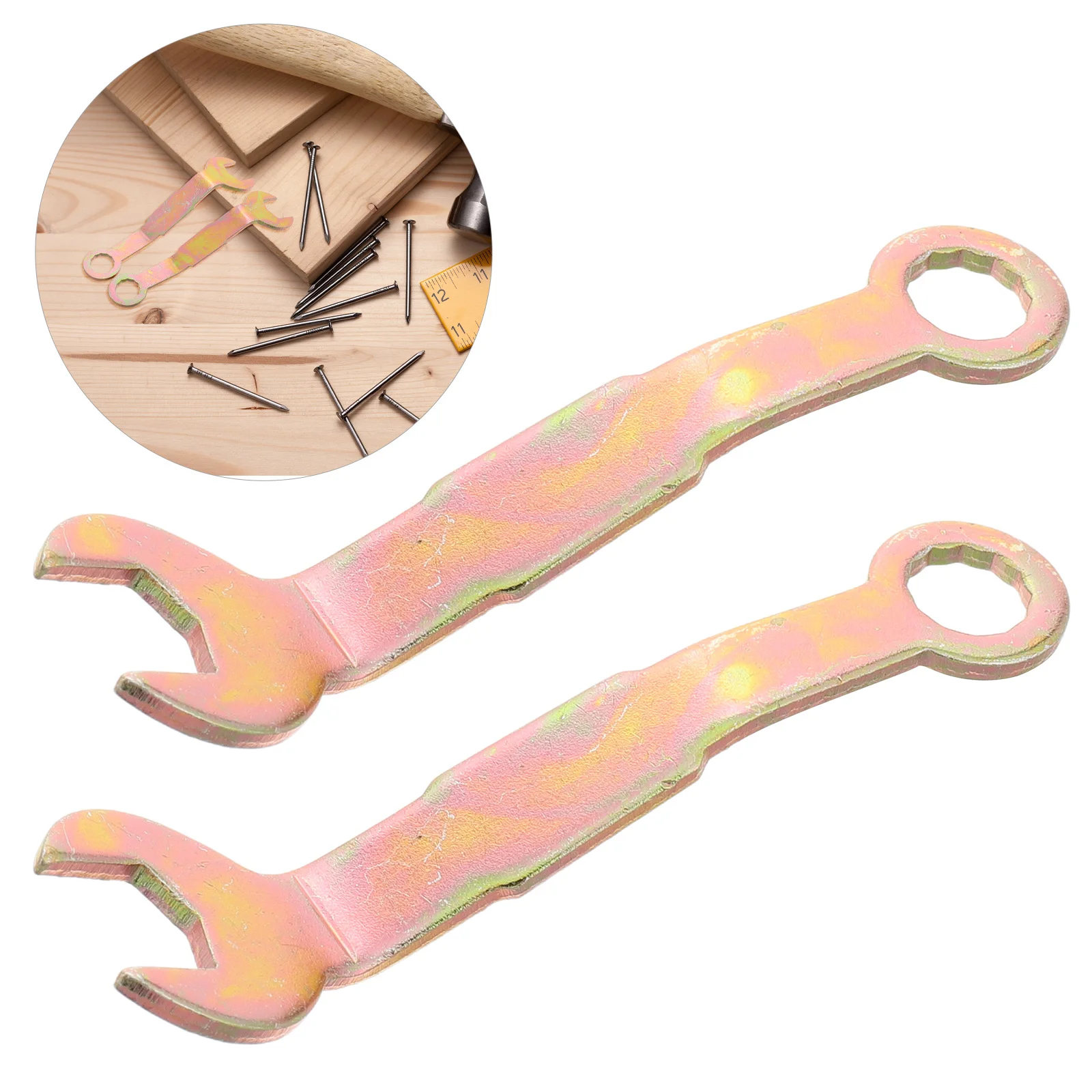 

2Pcs Sliding Door Pivot Wrench Compact 3 8 Open Pocket Door Adjustment Hanger Repair Alignment Tool Wrench Tool