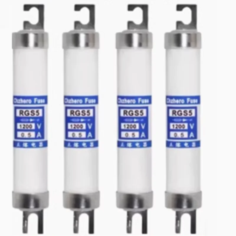 5PCS RGS Quick fuse RGS5 1200V 2000V 0.5A 1A 2A 4A 5A 6A 6.3A 8A fuse