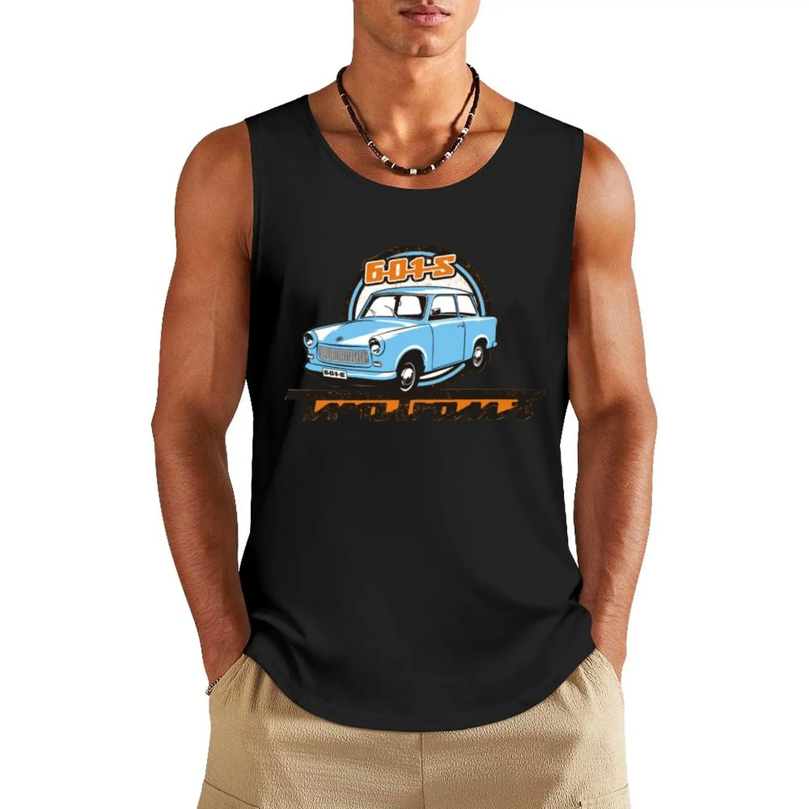 

Trabant design - Trabant 601 S Tank Top Muscle fit cute tops clothes for men summer