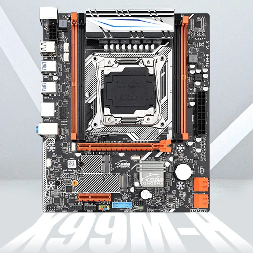 X99M-G2 Motherboard Set LGA2011 V3 V4 E5 Desktop Computer Motherboard DDR4 Memory M.2+M.2 Wifi Gigabit High Speed Network Card