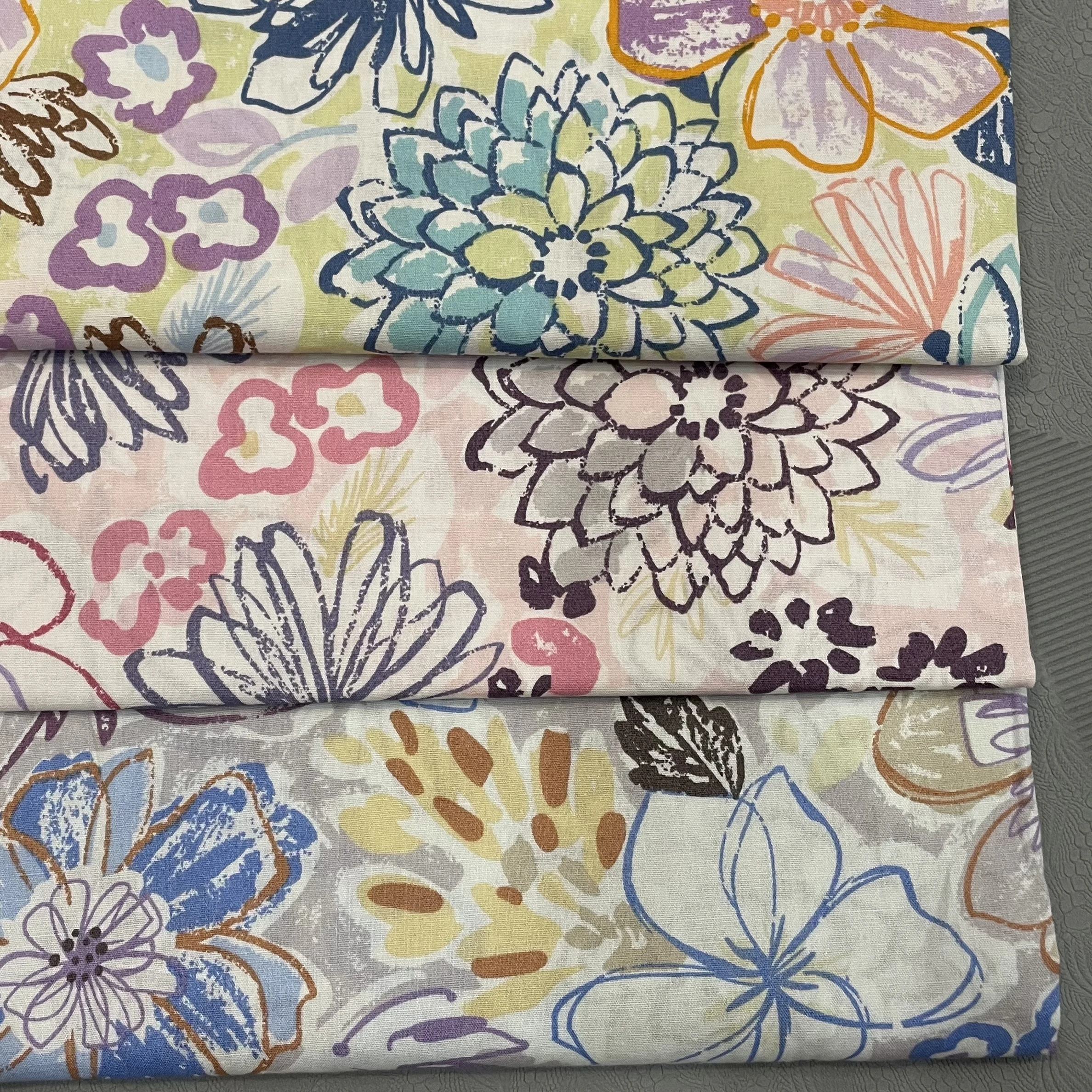 145x50cm pastorale Blumen Popel ine 100% Baumwolle Stoff 40er Jahre Tissun Libert für Kinder Baby Nähen Stoff Kleider Rock handgemachtes Spleißen