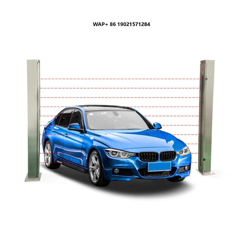 

Vehicle Car Separator ETC Accessories Car Detection Sensor Infrared Intelligent Car Parking Light Curtain Vehicle Accessory