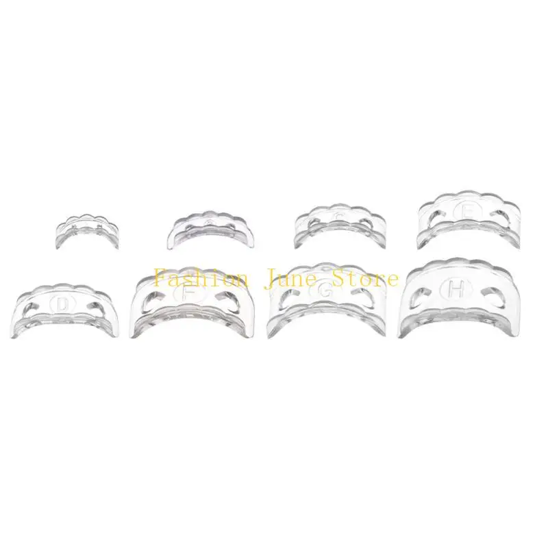 

N5KA 8 шт. Набор для изменения размера кольца Силиконовые регуляторы, подходящие для надежной посадки