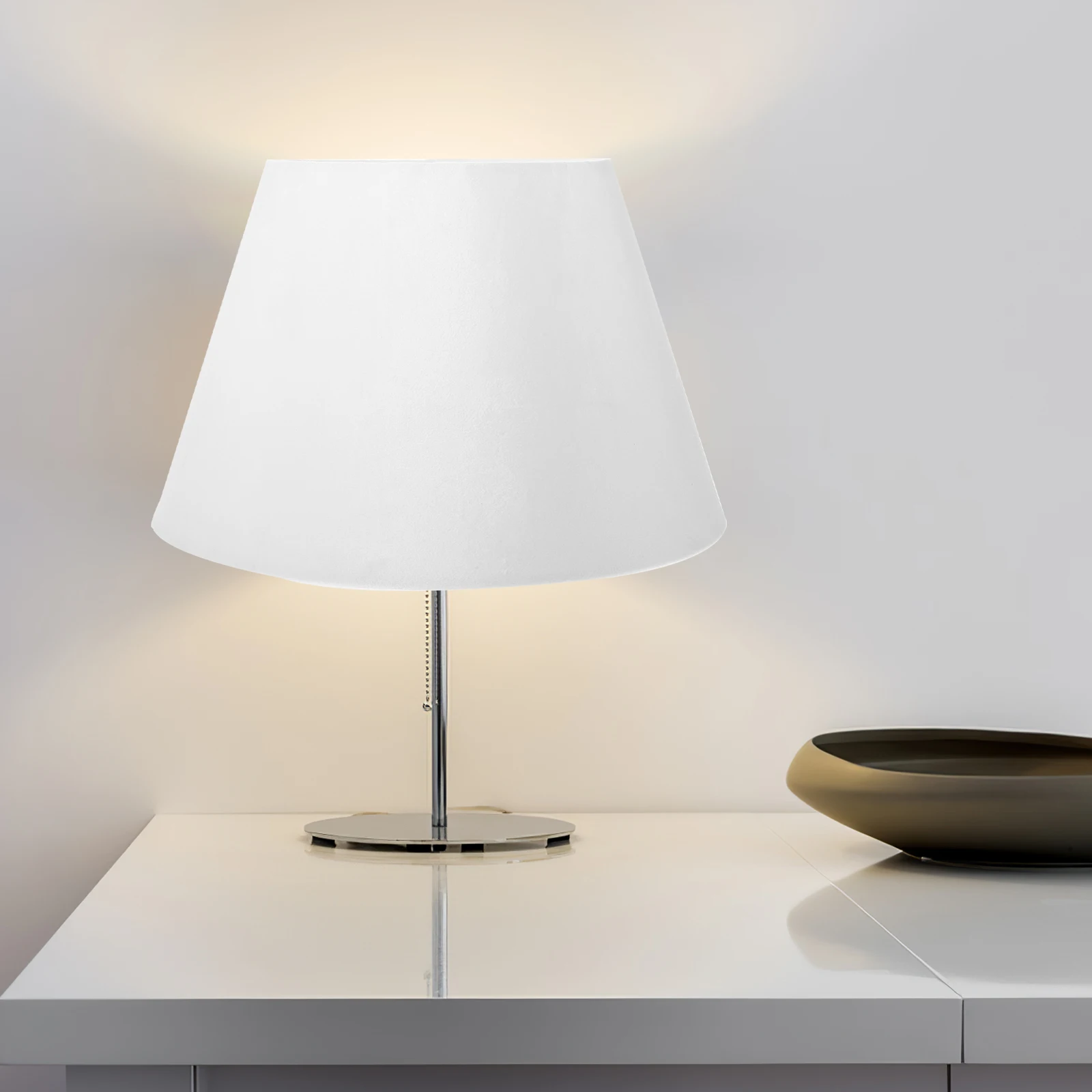 

E14 E27 Base 30cm European Style Desk Lamp Shade Drum Lampshade Wall Light Cover Exquisite Delicate Warm Atmosphere