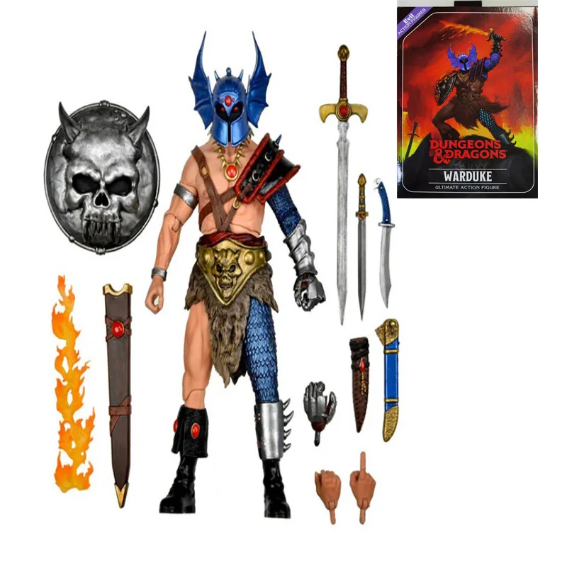 

NECA Dungeons and Dragons Anime Figure War Duke Action Figures 7-inch Movable Model Statue Collection Toy Gift